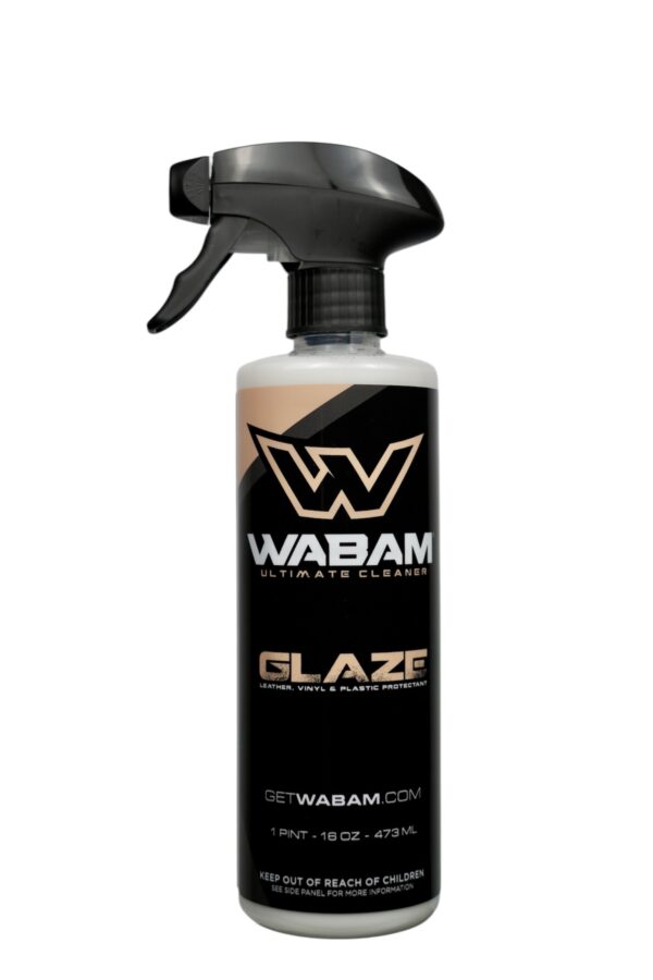 WABAM Glaze - Leather, Vinyl & Plastic Protectant/Conditioner